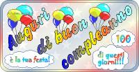 biglietti d'auguri per il compleanno con regali