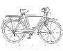 disegno bicicletta