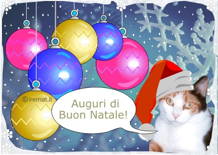 Per le feste di Natale tanti auguri a tutti